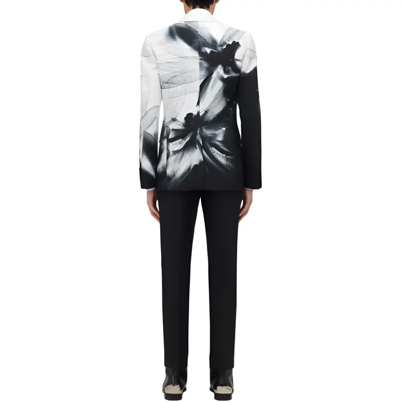 Alexander McQueen Dragonfly Shadow Double breasted Blazer-2