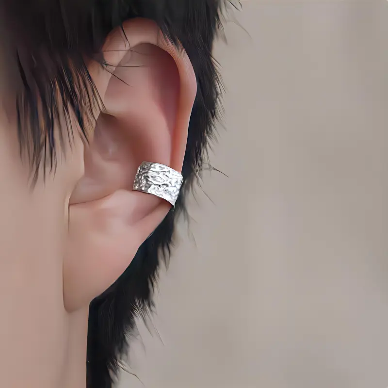 May10th Alloy Clip On Earrings Unisex-1