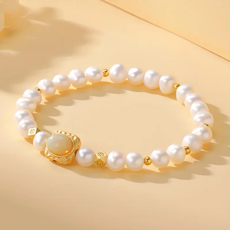 Qing Yi Freshwater Pearl Bracelets Women's-2