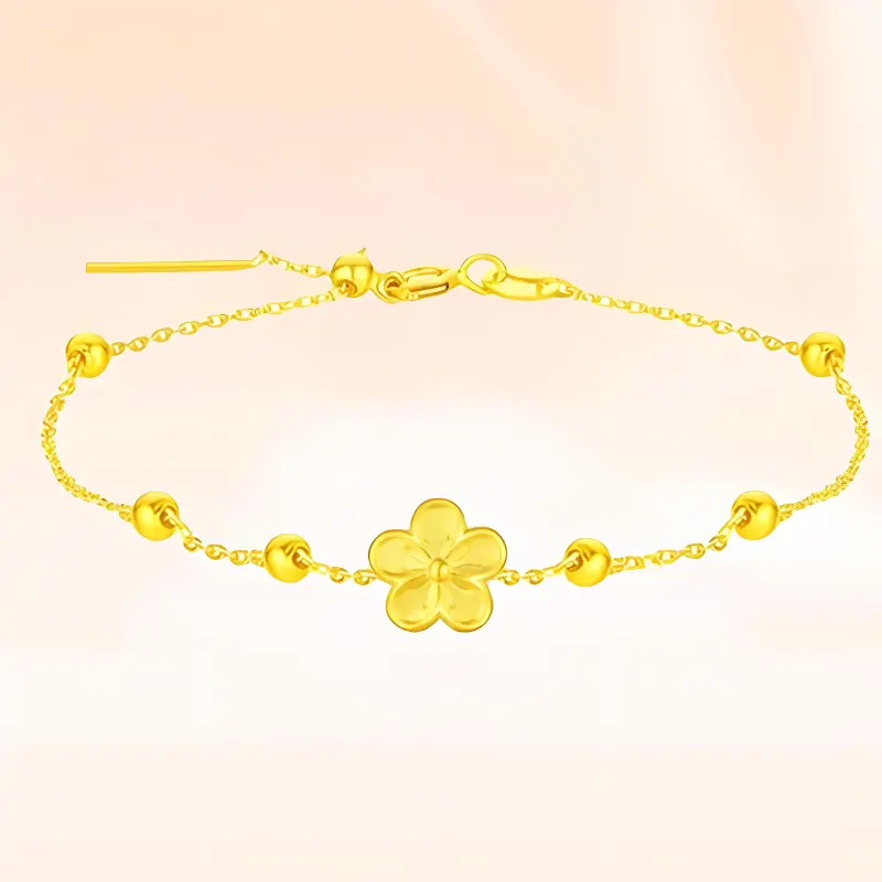 Princess Xuanjie Gold Bracelet Unisex-3