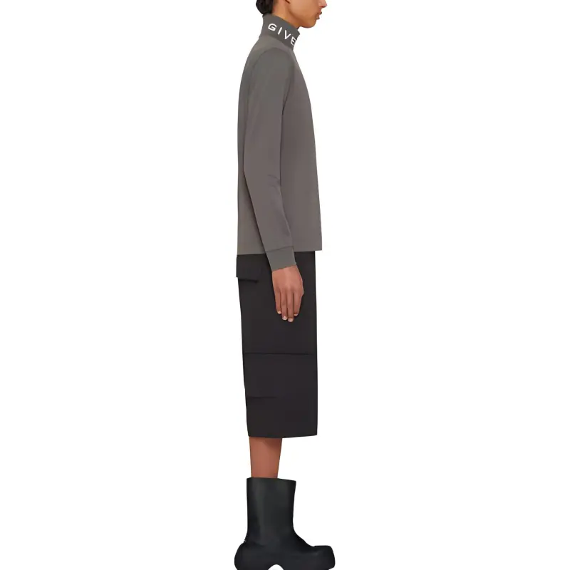 Givenchy T-Shirts Men Dark Gray-3
