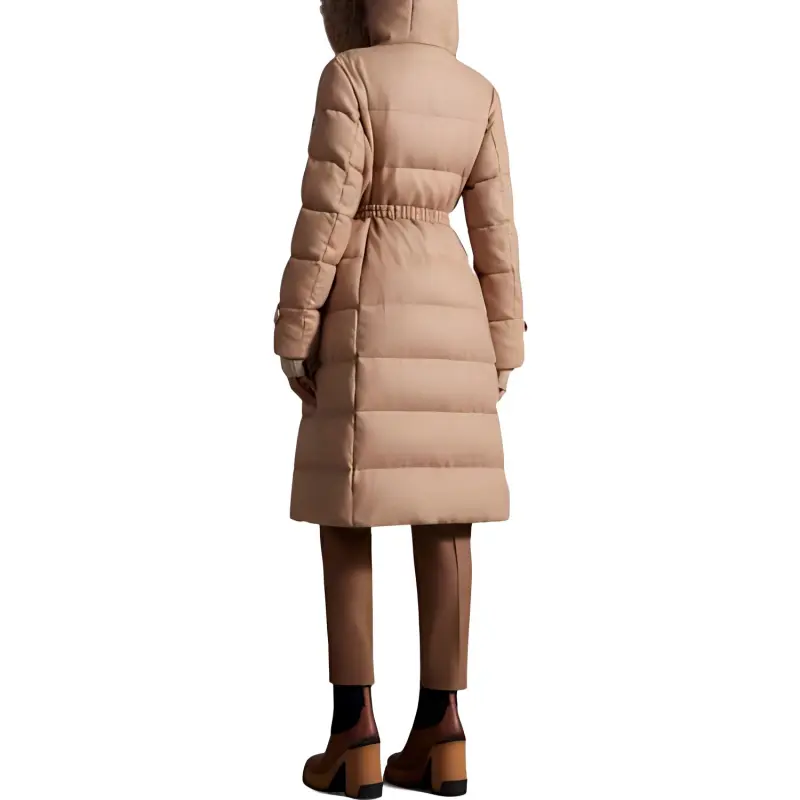 Moncler Down Jackets Women's Orange-2