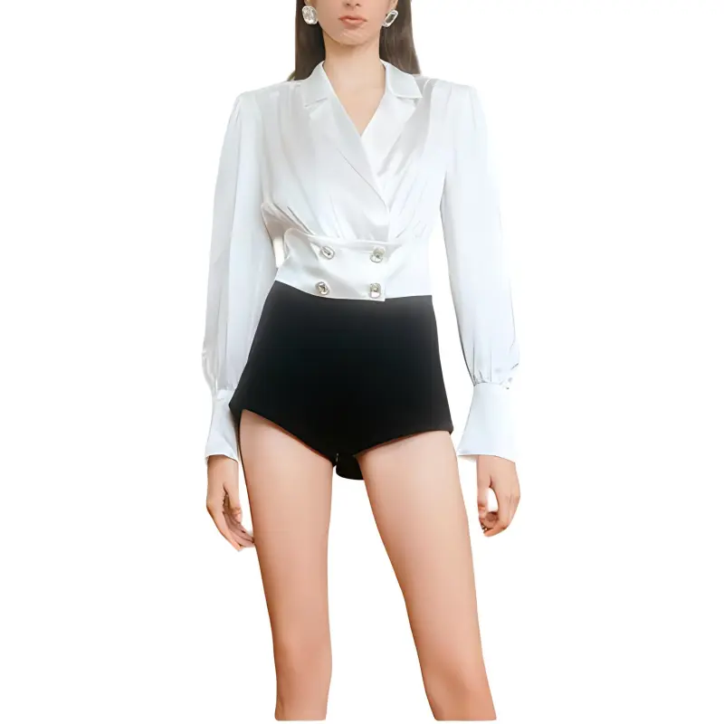 NANA JACQUELINE Casual Shorts Women's Black-1