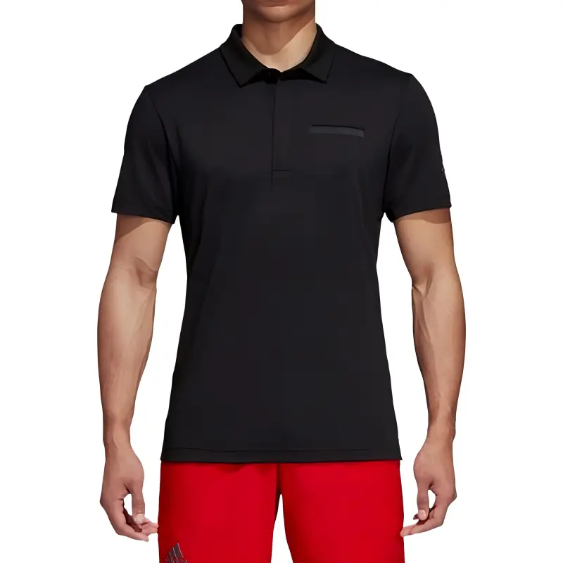 Adidas Polo Shirts Men Black-3