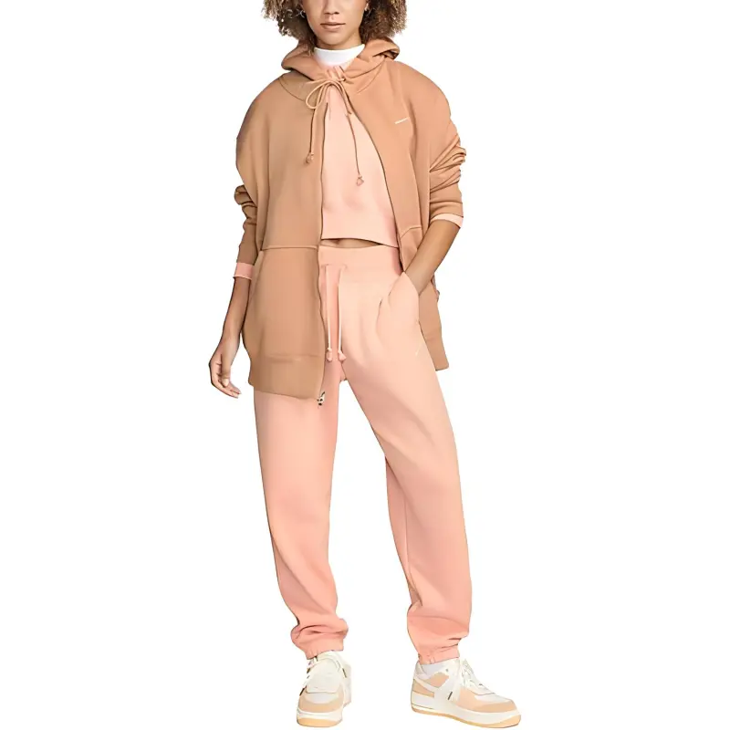 Nike Knitted Sweatpants Women's Arctic Orange-2