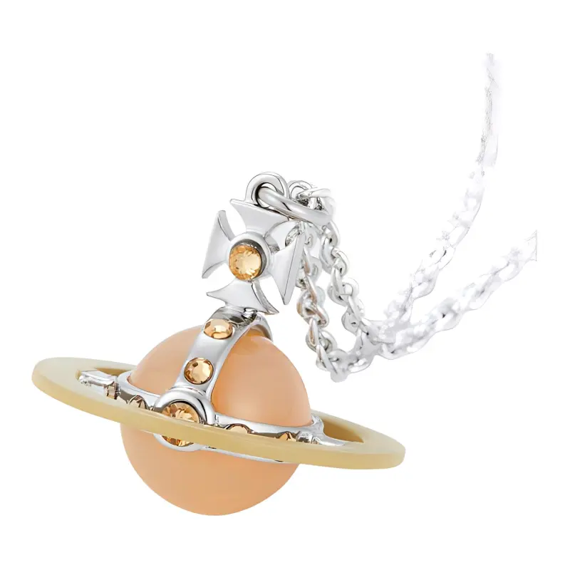 Vivienne Westwood Brass Necklaces Women's Silver-1