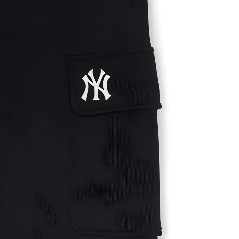 MLB New York Yankees Cargo Pants Women's Black-3