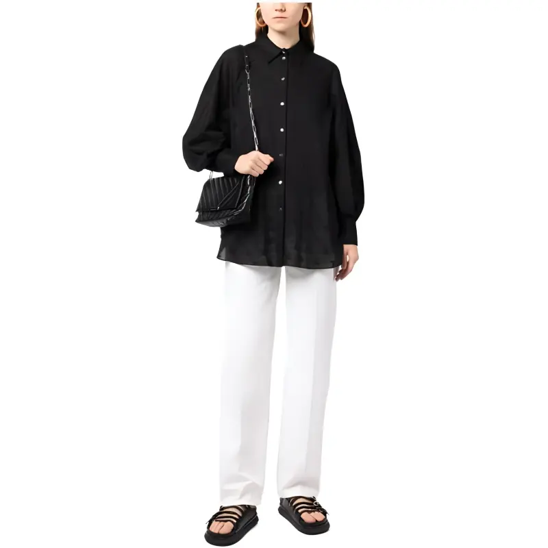 KARL LAGERFELD / Karl Lagerfeld Jeans Shirts Women's Black-1