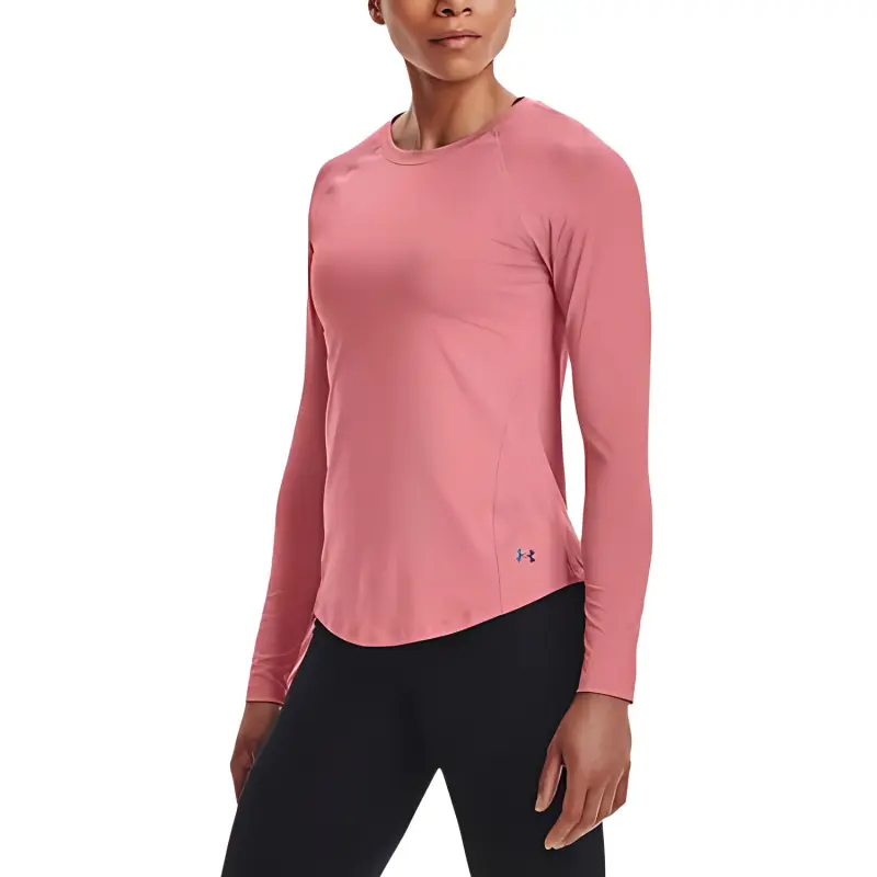 Under Armour T Shirt Women's Pink-3