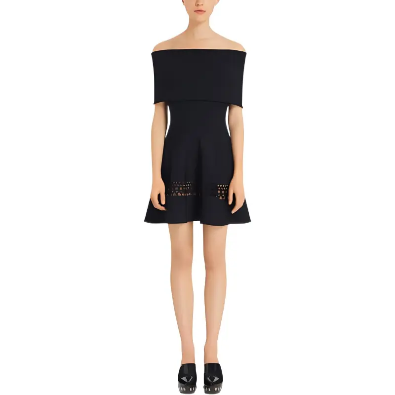 Alaia Sleeveless Dresses Women's Black-1