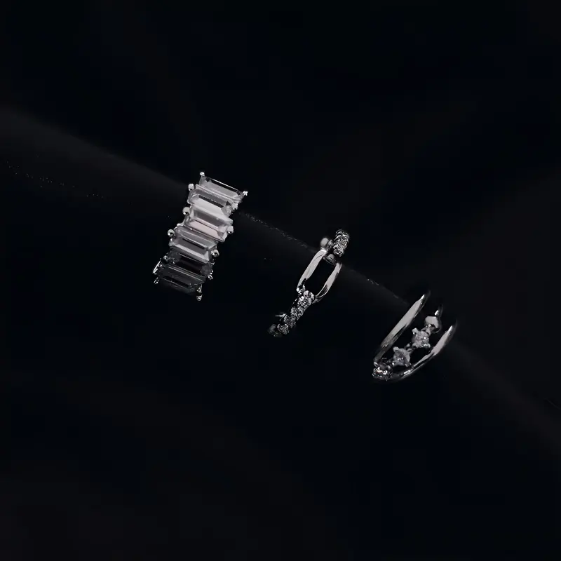 DAN DREAM Alloy Clip On Earrings Women's-4