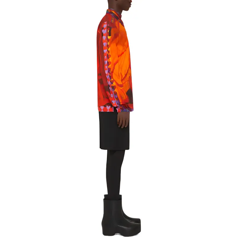 Givenchy Graphic print Button up Shirt-3