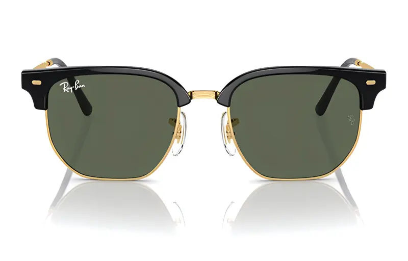 RayBan Injection Molded Irregular Shape Sunglasses Kids' Gold-1