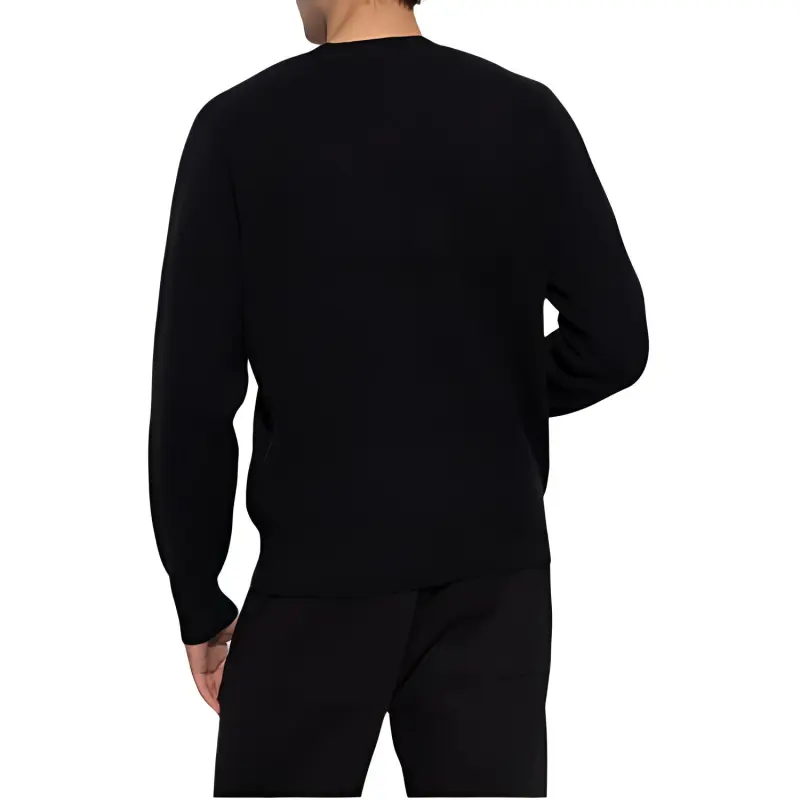 VERSACE JEANS COUTURE Loho Embroidered Crewneck Knitted Jumper-3