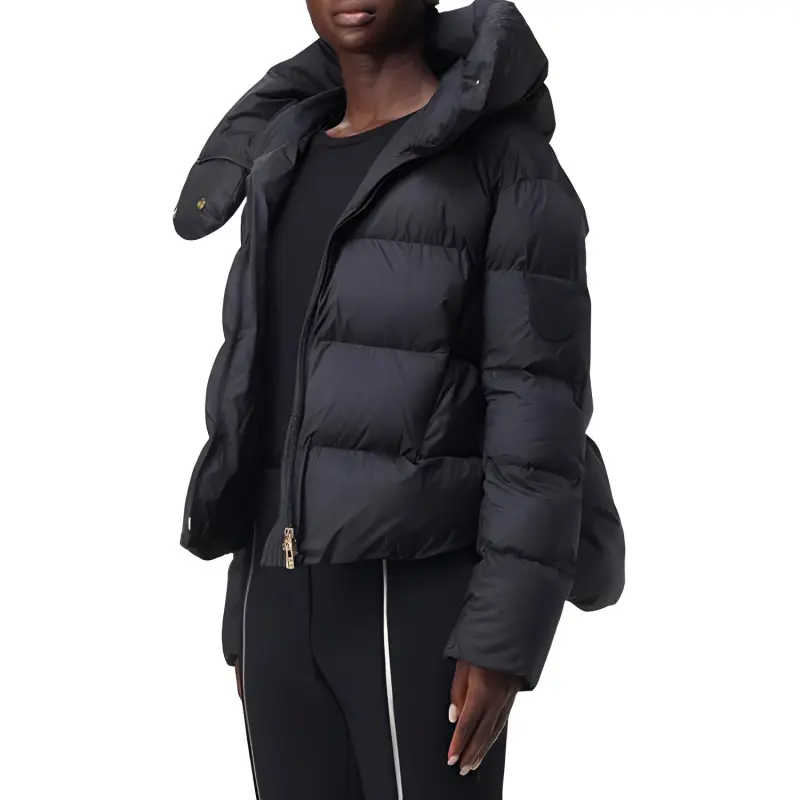PINKO High-Neck Zip-Up Padded Jacket-2
