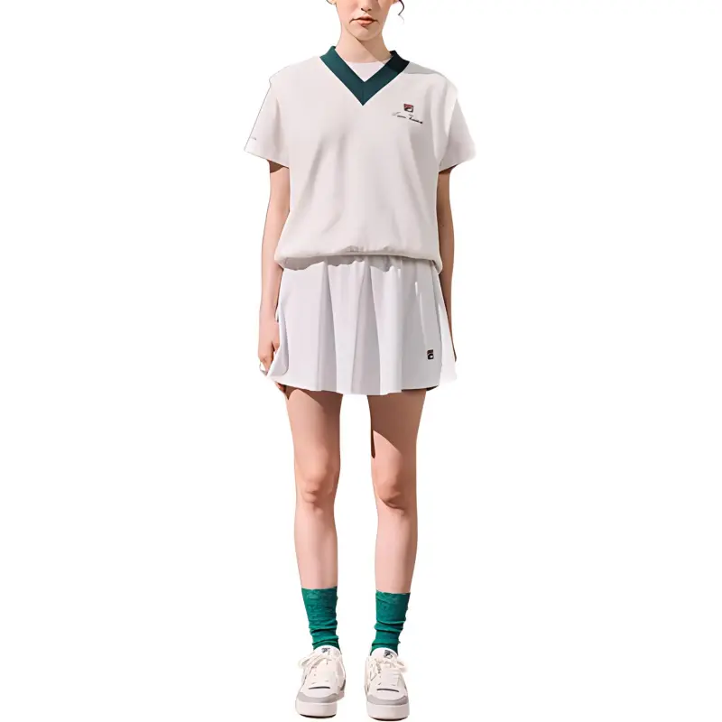 FILA Casual Short Skirts Women's White-2