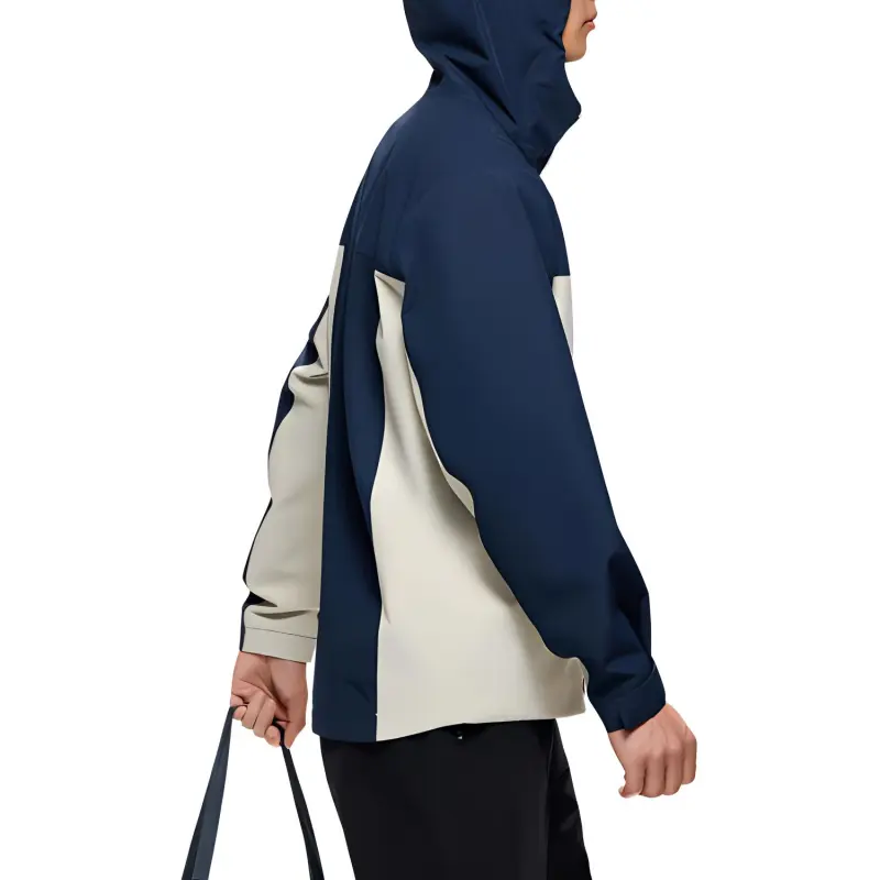 Anta Warm Windbreaker Jacket Men's Blue Gray-2