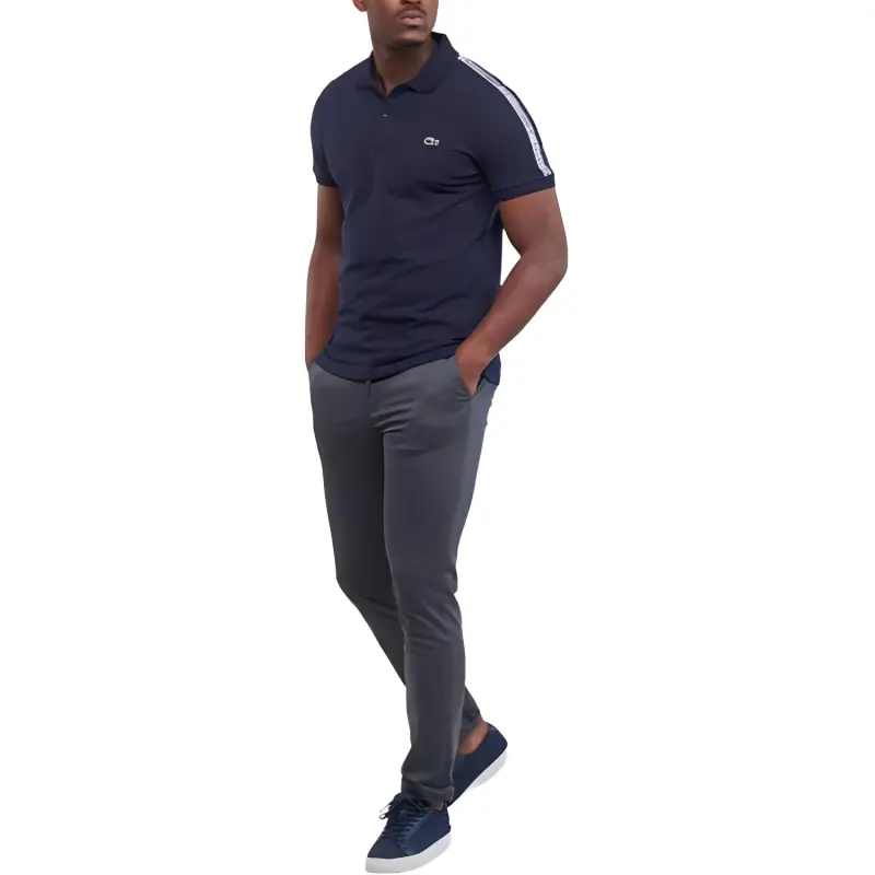 LACOSTE Logo-patch Polo Shirt-2