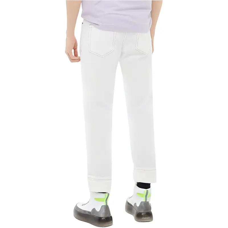 ZIOZIA Jeans Men Ivory White-1