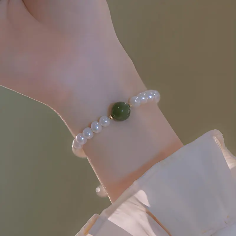 Gifts Freshwater Pearl Bracelets Women's-2