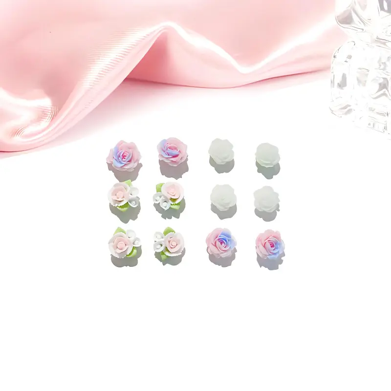 Welcome To The Treasure Resin Stud Earrings Unisex-3