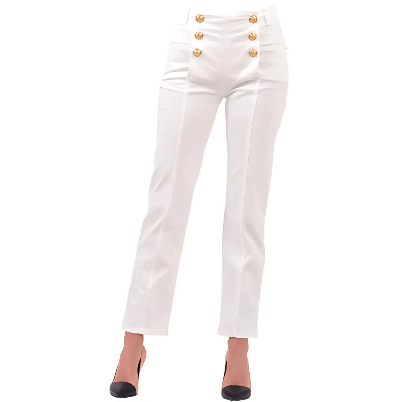 BALMAIN Jeans Women's White-3