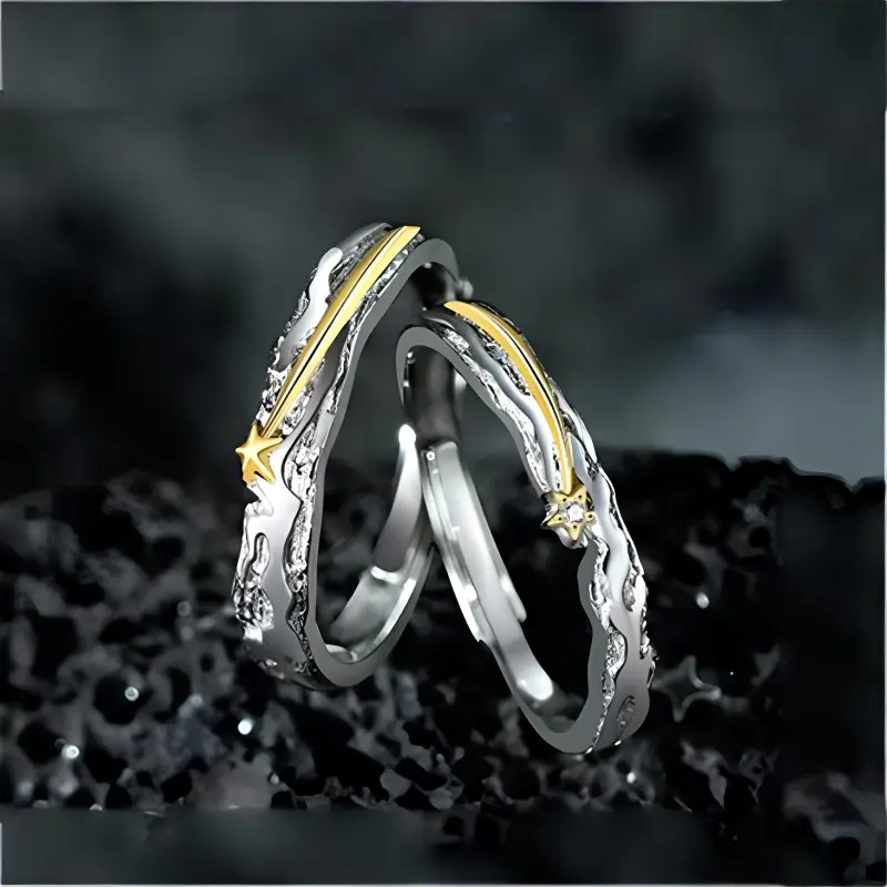 VIVIWELL S925 Silver Rings Unisex-3