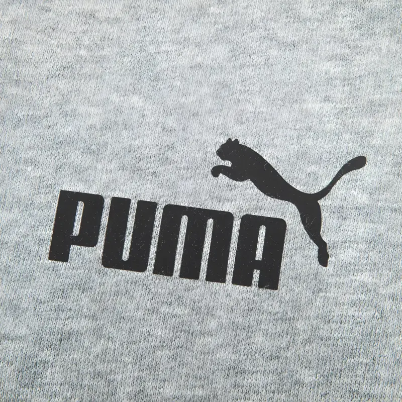 PUMA POWER Logo Sweatpants TR Cl Knitted Sweatpants Men's Gray-2