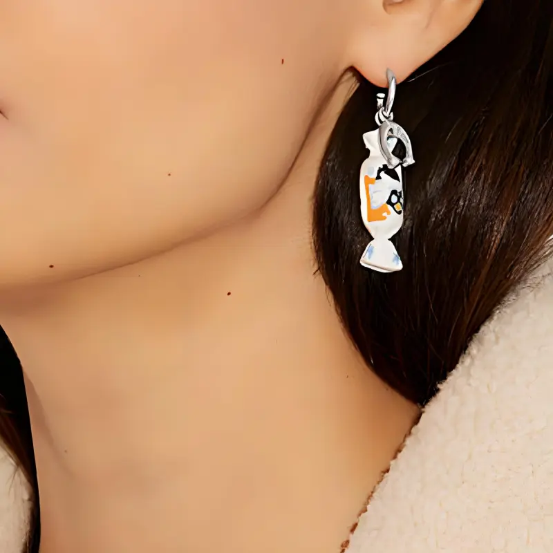 COACH Earrings Women's Silver-1