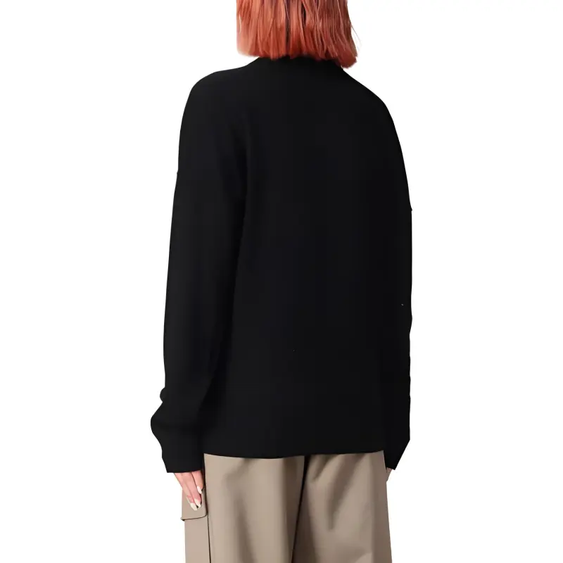JW Anderson Logo Intarsia Knit Crenweck Jumper-3