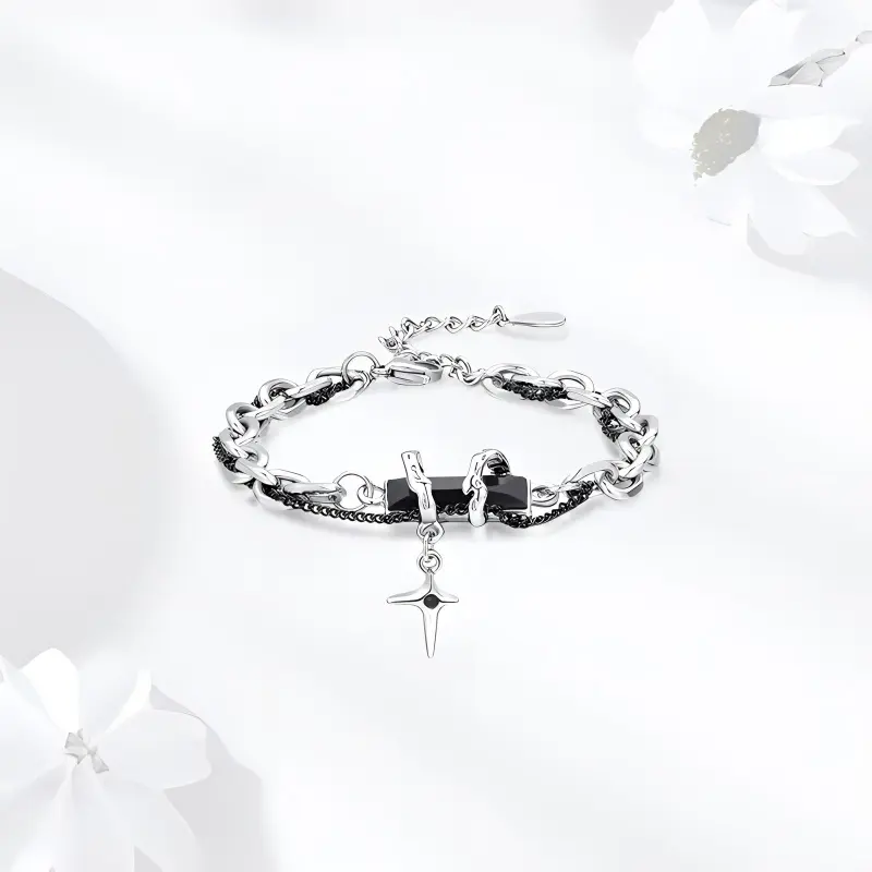 MISS TOOYA Titanium Steel Necklaces Unisex-7