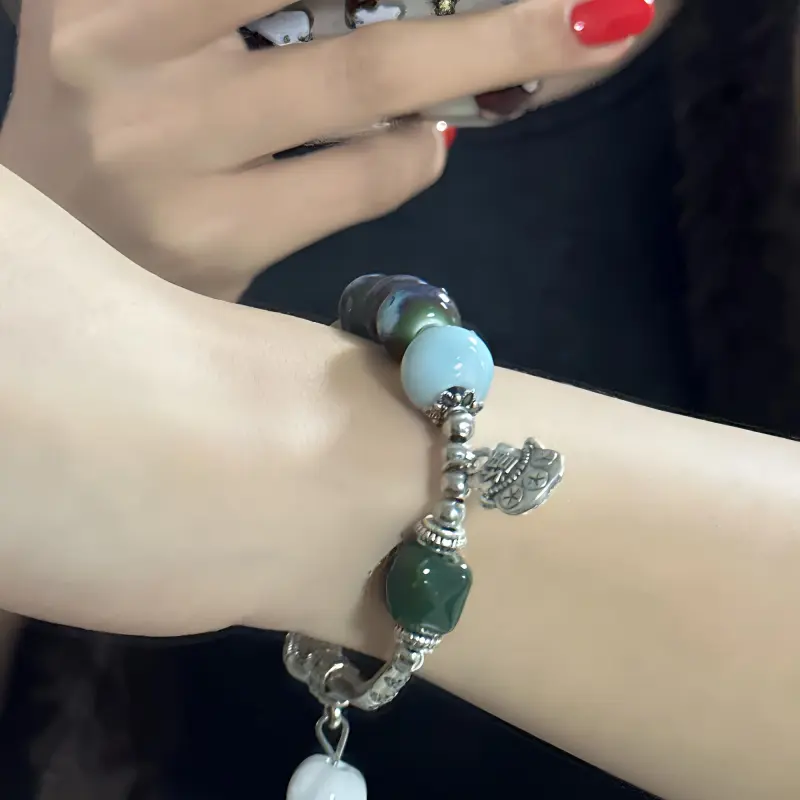 Mù Shàng Yún Yě Ceramic Bracelets Women's-3