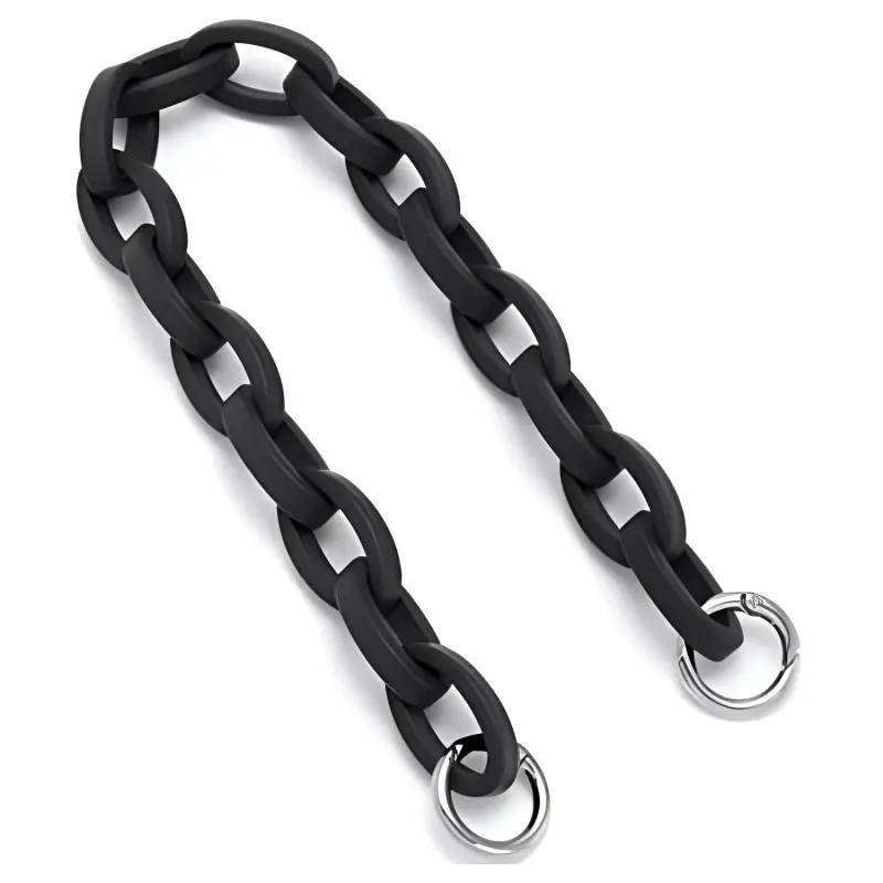 Luxury Care Artisan Workshop Cow Leather Bag Straps Unisex Black-4