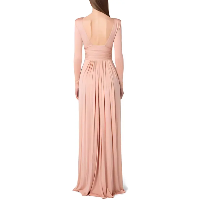 Elisabetta Franchi Long-Sleeved Dresses Women's Pink-2