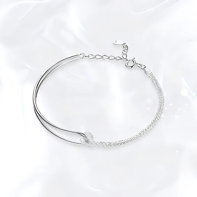 Chongqing Gold Store S925 Silver Bracelets Women's-4