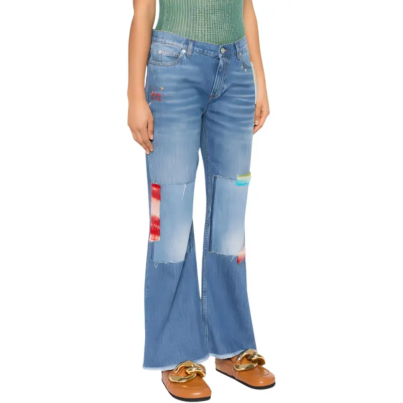 MARNI Logo-Patch Denim Jeans-3