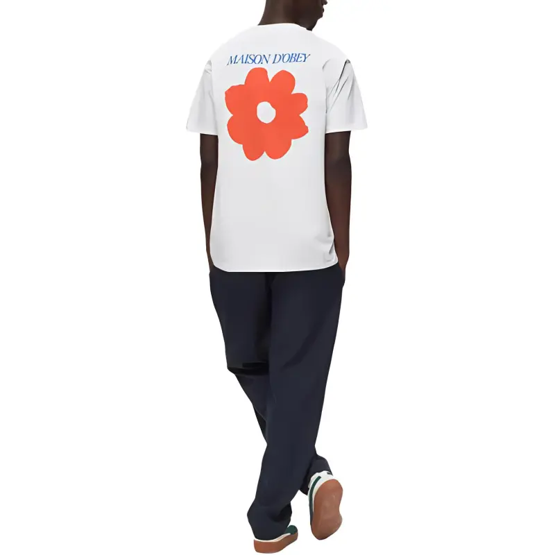 Obey T-Shirts Men White-2