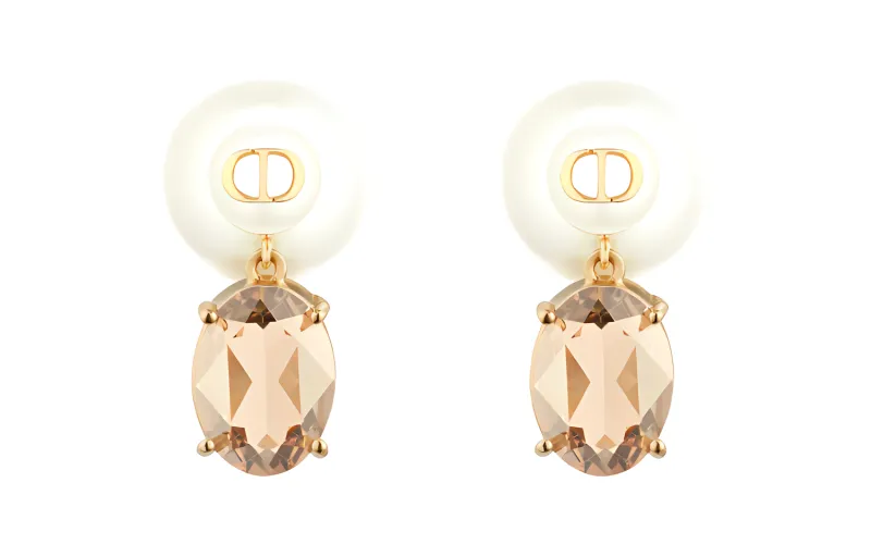 DIOR Metal Earrings Women's Gold-1