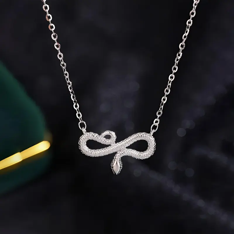 FROMLOVER 925 Sterling Silver Necklaces Women's-2