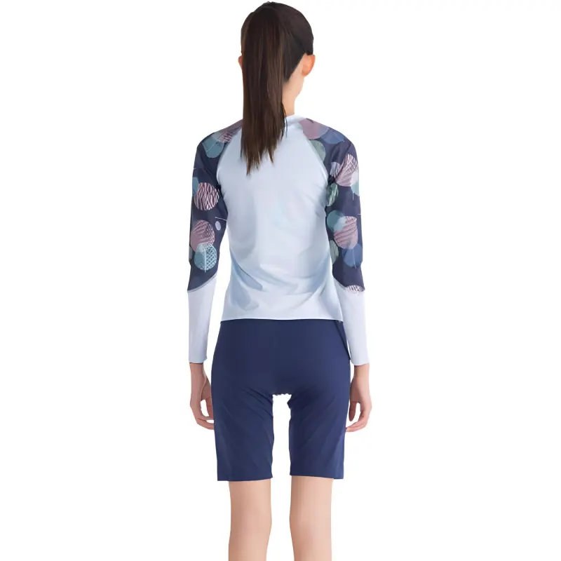 DECATHLON Raglan Sleeve T Shirt Women's Blue-3