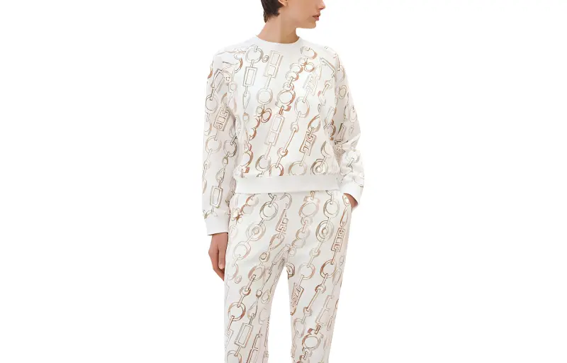 HERMES Sweatshirt Women's White-2