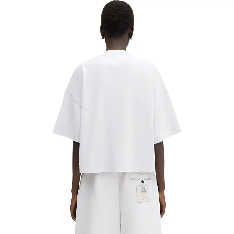 Jacquemus The Corto Logo Embroidered T Shirt-2