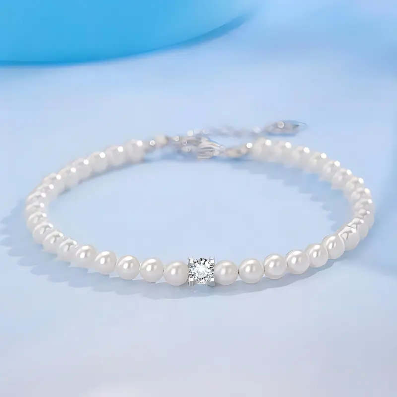 J&KINGLAY S925 Silver Bracelets Women's-1