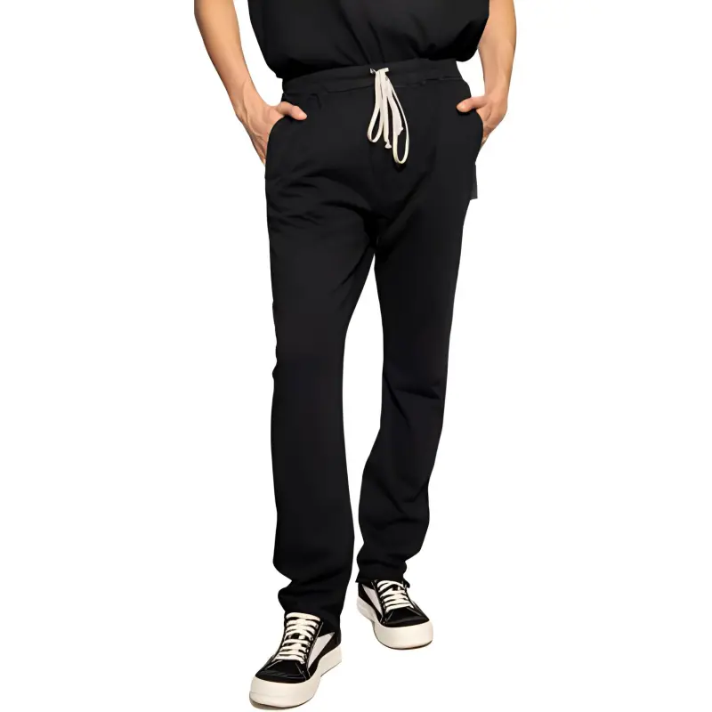 RICK OWENS/RO Casual Pants Unisex Black-2