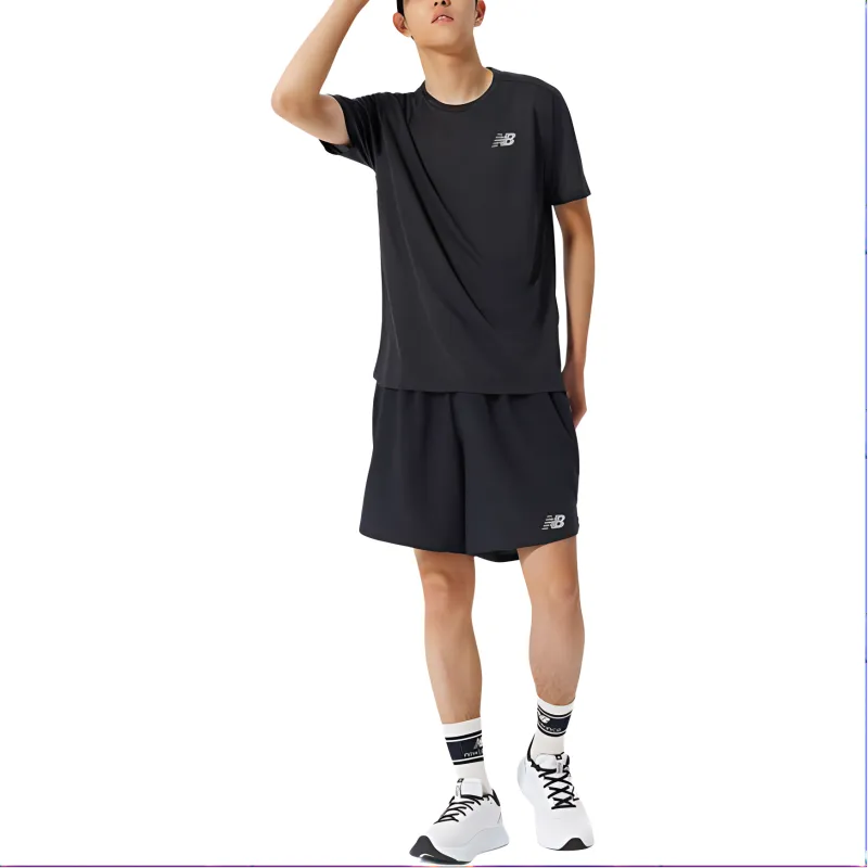 New Balance Sports Shorts Men Black-2