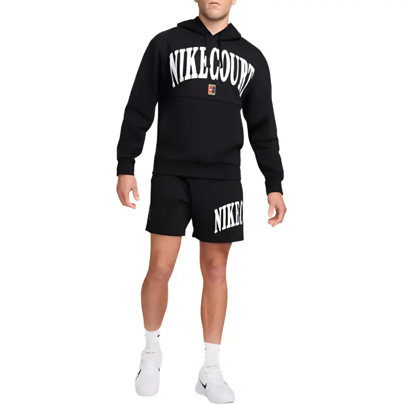 Nike Court Heritage Men's Dri FIT Fleece Tennis Hoodie-1