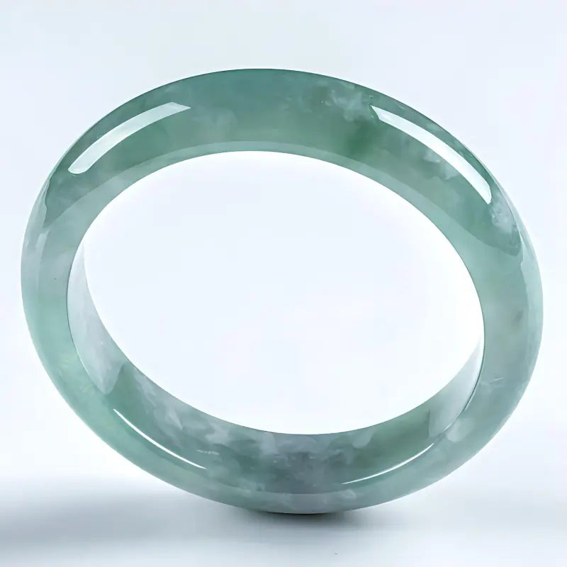 PUPAN Glutinous Jade Jadeite Bangles Women's-2