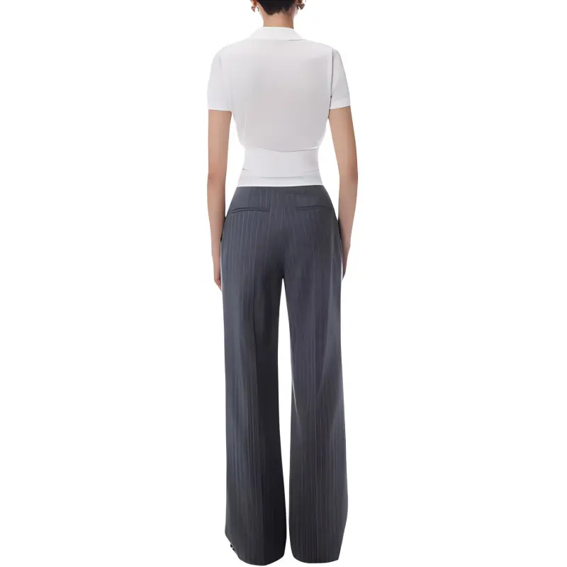 Alexander Wang High waisted Pleated Trousers-2
