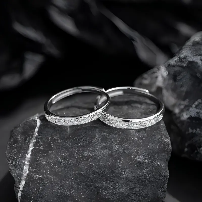 MOVER S999 Fine Silver Rings Unisex-4