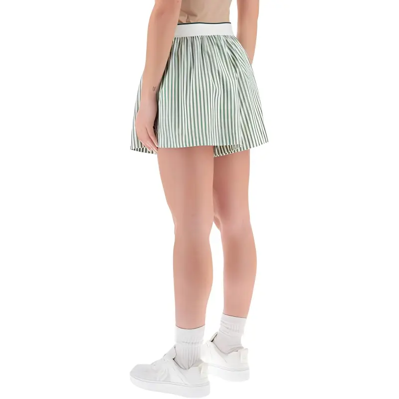 LACOSTE Casual Shorts Women's Green-2